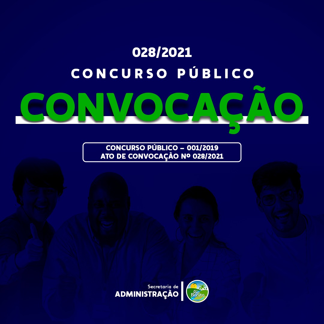 convocação admin convocação admin