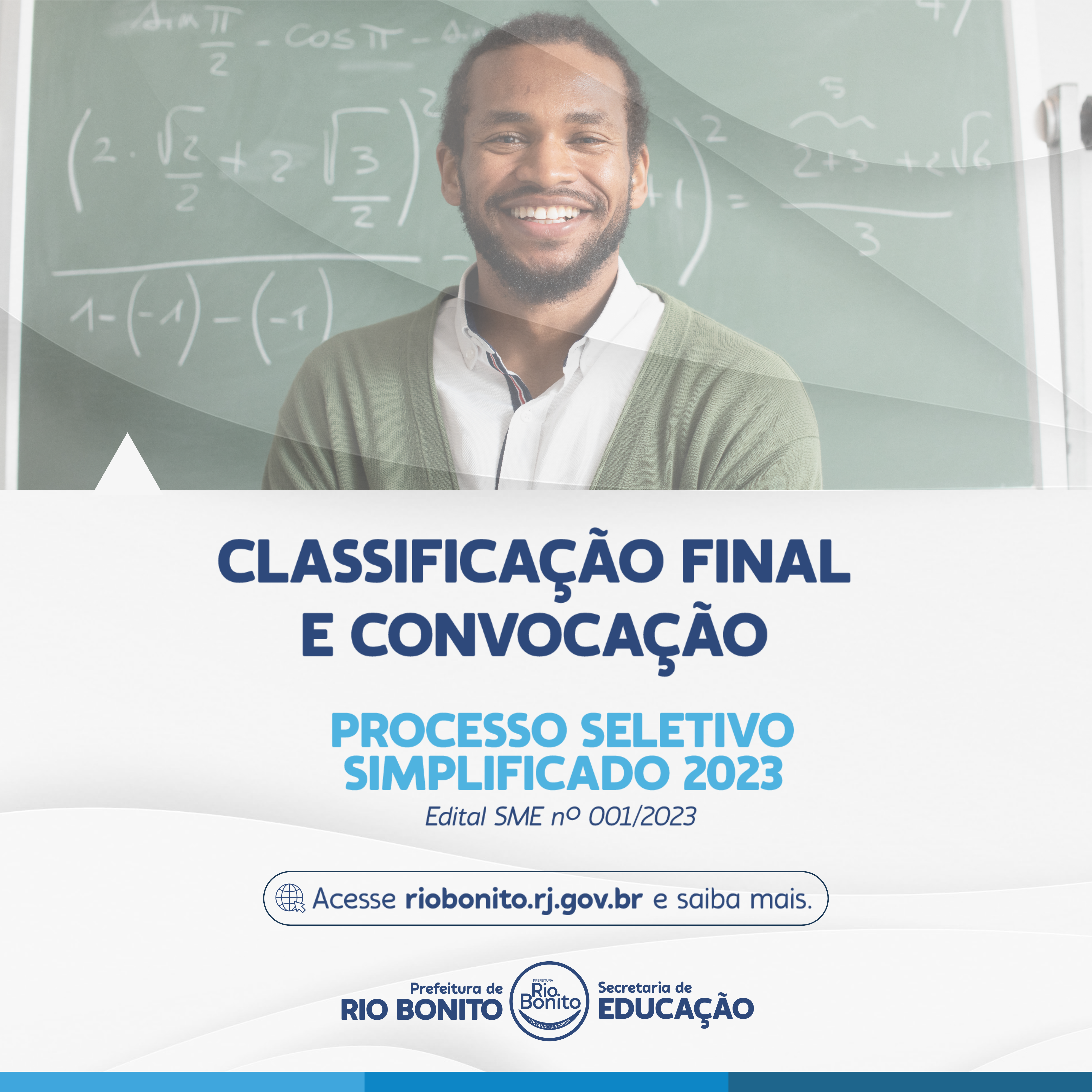 SME divulga classificação definitiva de professores de Educação