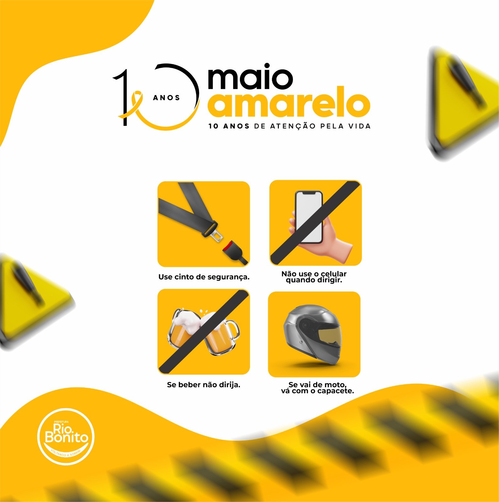 Maio Amarelo: mês dedicado a conscientização e educação no trânsito ...
