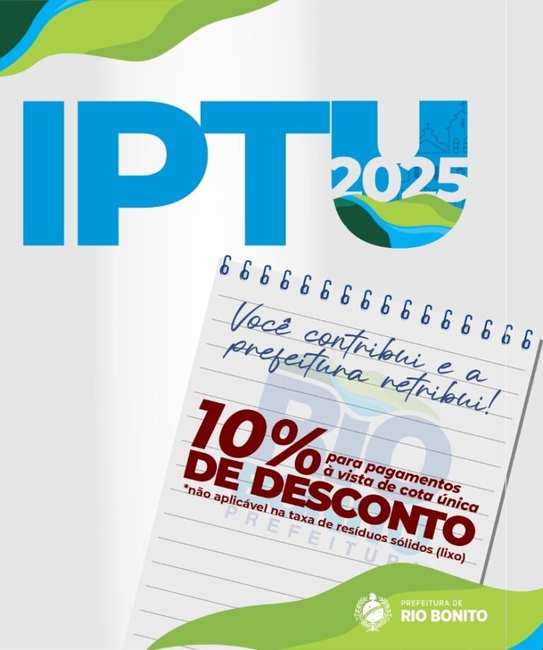 Desconto no IPTU2025
