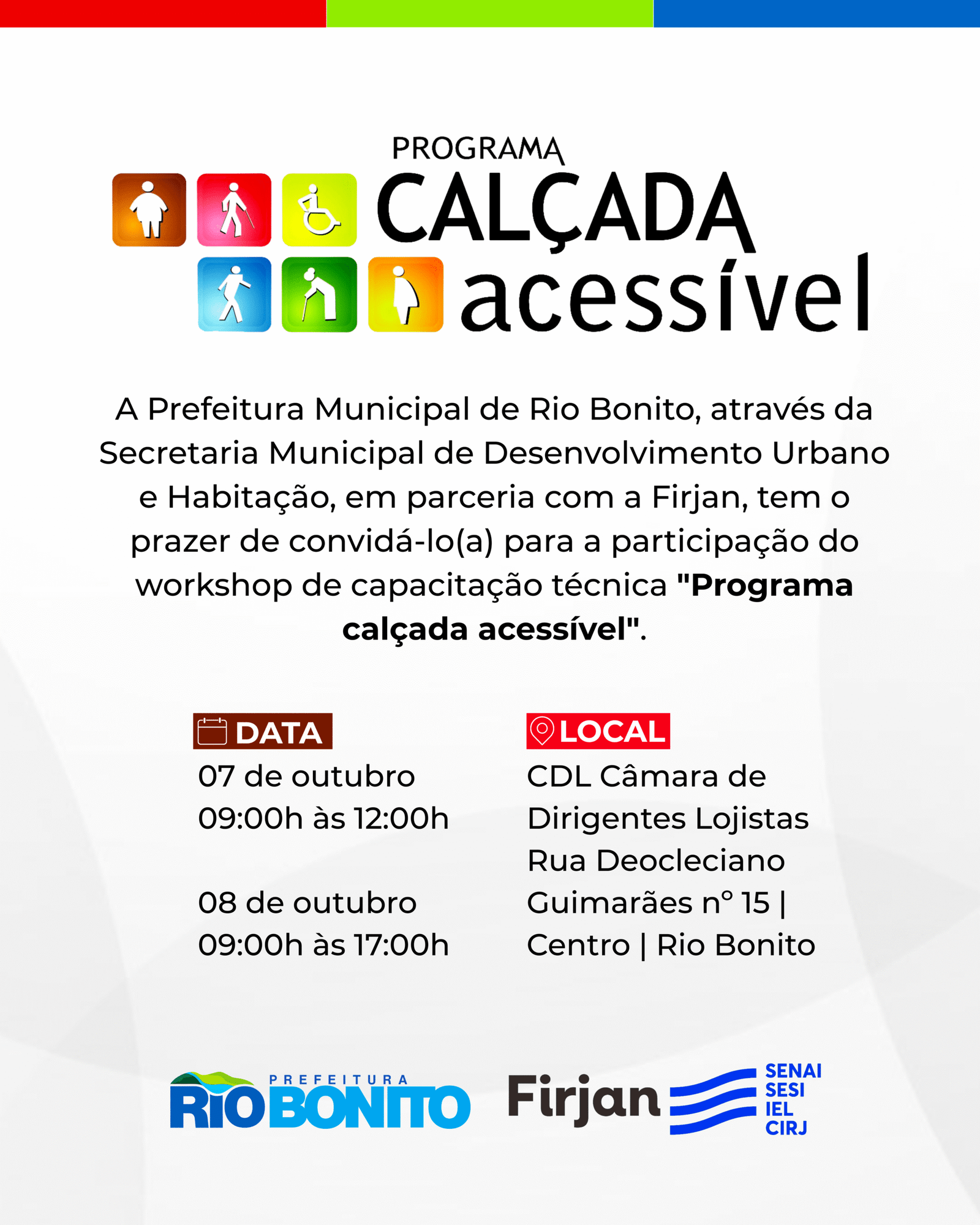 programa calçada acessível