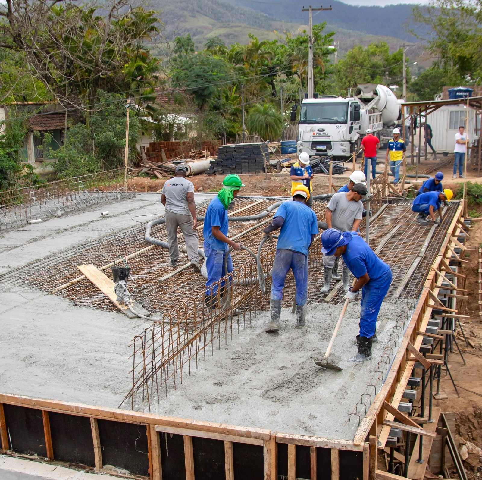 Concreto da Ponte de Nova Cidade